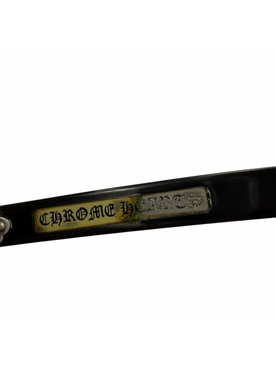 Chrome Hearts Vintage Keeper 2 925 Eyewear Sunglasses Black Silver Prescription main image 9